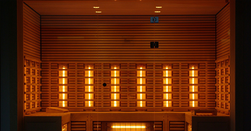 afbeelding van een sauna